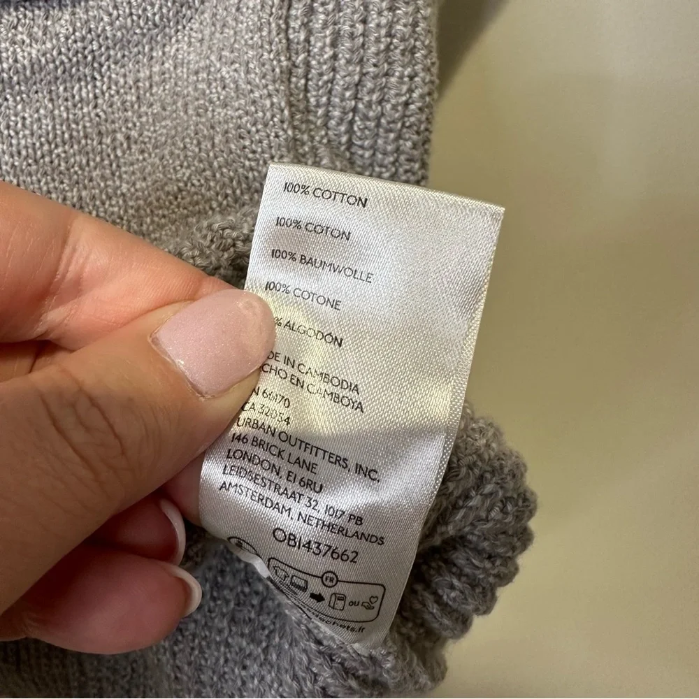 free people beach freya sweater top size small